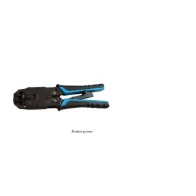 Modular RJ45 and RJ11 Crimp tool
