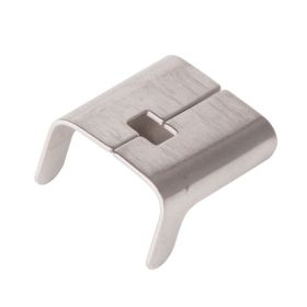 Stainless Steel Buckles, L-TYPE, max. 12.7 mm, Conneu