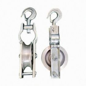 Cable Guide Roller 200x60 mm. + Aluminium Hook, Conneu