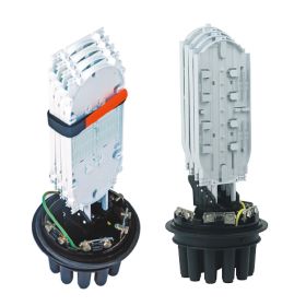 FO Splice closure A8, up to 6 trays 24C - 144F, Conneu