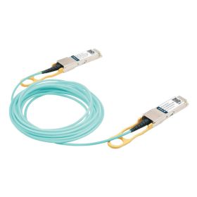 QSFP28 Active Optical Cable, 100Gb/s, Aqua, Atop